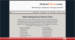 Desktop Screenshot of onlinepluto.com